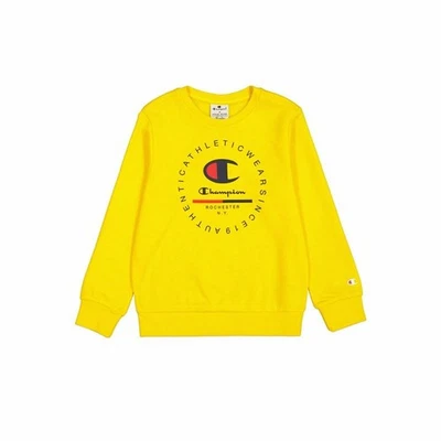 Sudadera sin Capucha Hombre Champion Amarillo - Imagen 1 de 4