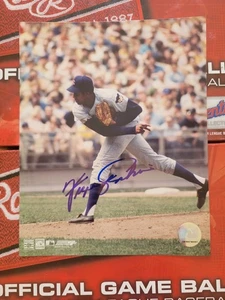 Fergie Jenkins Signed Autographed 8x10 Photo Hall Of Fame All Star Baseball - Picture 1 of 6