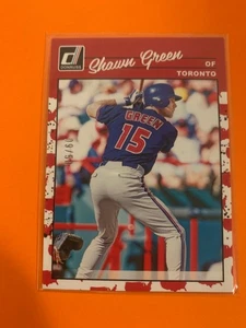 2023 DONRUSS SHAWN GREEN 9/50 BLUE JAYS SP ~ #271 - Picture 1 of 1