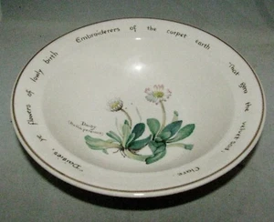 Noritake Ireland COUNTRY DIARY EDWARDIAN LADY Porcelain Daisies RIM CEREAL BOWL - Picture 1 of 3