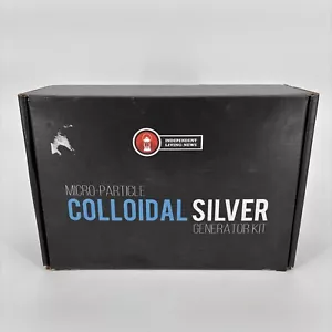 Brand New - Independent Living Micro-Particle Colloidal Silver Generator Kit - Picture 1 of 6
