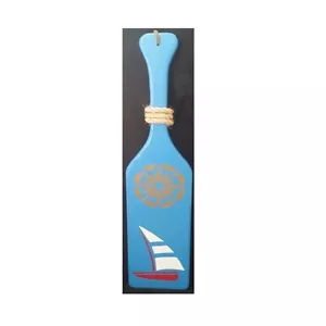 Decoración costera remo velero decoración de pared - Imagen 1 de 1