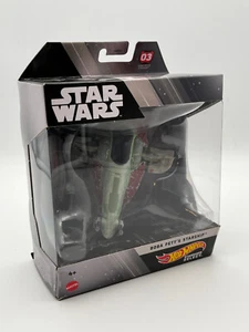 Mattel Hot Wheels Star Wars Starships Select Boba Fett's Starship Raumschiff NEU - Bild 1 von 6