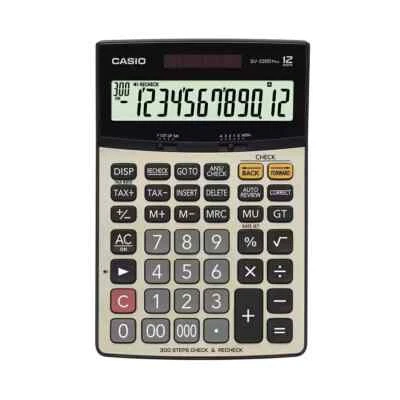 Casio DJ-220D Plus 300 Steps Check & Correct Premium Desktop Calculator.. - Image 1 of 4