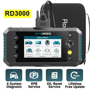 Escáner OBD2 para automóvil ABS SRS transmisión diagnóstico motor comprobación con restablecimiento EPB - Imagen 1 de 10