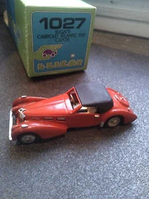 bugati cabriolet atlantic 1937 1/43 eligor no bbr amr - Photo 1/3