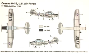 1/144 Vietnam War FAC  : Cessna O-1A Birddog "19 TASS"[USAF] #mini307 : MINIWING - Picture 1 of 2