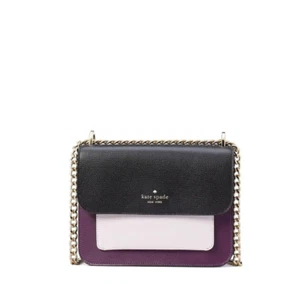 KATE SPADE Remi Flap Chain Crossbody Bag Ripe Plum K8519 - Picture 1 of 5