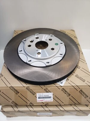 LEXUS OEM (F-SPORT / RWD) FRONT BRAKE ROTOR SET (LH/RH) 2013-2018 GS350 - Image 1 of 2