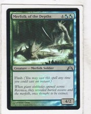 MTG: Gatecrash: Foil: Merfolk of the Depths