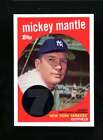 2008 Topps Mickey Mantle #MMR-59 Trikot 1959 Topps New York Yankees ES4937