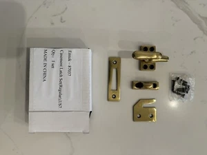 Emtek 87037 Window Casement Latch - BRASS French Antique US7 - For Boat or Home - Picture 1 of 4