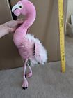Wild Republic Plush Stuffed Animal 22"  Pink Flamingo Fluffy Floppy Water Bird