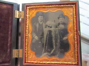 Seltenes PECK Patent von 1856, 1/6 Teller, TUFFS SPIELKARTEN UND TRINKEN - Bild 1 von 11