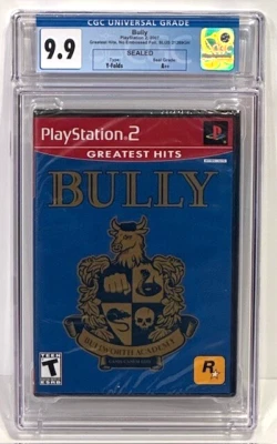 Bully PlayStation 2, PS2 Greatest Hits CGC Graded 9.9 A++ - Image 1 of 2