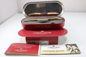 Vintage Caran d'Ache Ecridor Retro vergoldeter Druckbleistift (gefasst) - Bild 1 von 14
