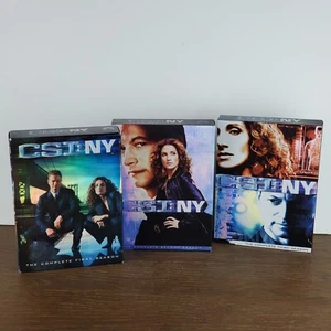 Lot CSI NY Seasons 1, 2, 3 Paramount CBS Jerry Bruckheimer - Picture 1 of 12