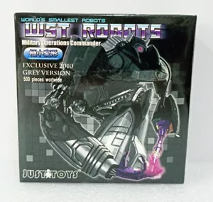 Justitoys WST Robots Military Operations Commander Exclusive 2010 Grey Version - Picture 1 of 3