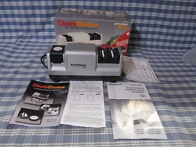 Chefs Choice Professional 100 Diamond Hone Knife Sharpener. FAST FREE SHIPPING. - Image 1 of 4