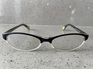 Monturas de gafas Paul Smith 286 OX 52-16-135 negras de colección solo borde completo - Imagen 1 de 16