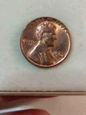 1962 P. MINT LINCOLN MEMORIAL COPPER PENNY - Image 1 of 2