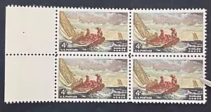US Stamps, Scott #1207 4c 1962 Block of 4 of Winslow Homer XF M/NH. Fresh - Picture 1 of 3