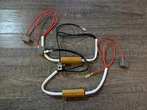 Lot of 2 LED Load Equalizer 50W 6Ohm J Resistor - Picture 1 of 4