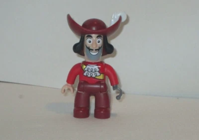 Lego Duplo Figures Jake & The Neverland Pirates Captain Hook Figure Disney - Image 1 of 4
