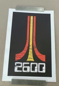 2600 Screen Print Poster Powerslide Design xx/150 S/N'd Atari - Picture 1 of 6