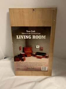 Set soggiorno mobili in miniatura vintage Dura-Craft, nuovo - Foto 1 di 1