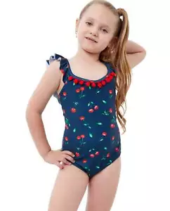 Gottex Kids Cherries Round Neck One Piece Swimsuit - Picture 1 of 8