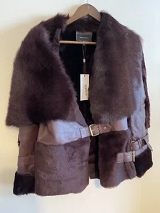 karen millen fur coat - Picture 1 of 1