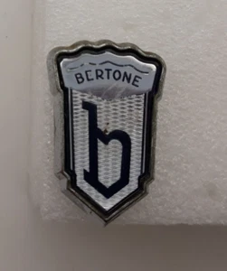 Platte Geschriebenes Bertone Fiat Dino 850 Spider Wappenschild Badge Damahlig - Bild 1 von 24