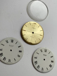 LOTE 3 PIEZAS DE ESFERA DE RELOJ DE BOLSILLO PARA RAKETA 23 JOYAS SECONDA URSS URSS RUSIA 2209 - Imagen 1 de 8