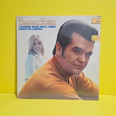Conway Twitty - I Wonder What She'll Think About Me Leaving - 1971 - DL 75292 - - Image 1 of 2