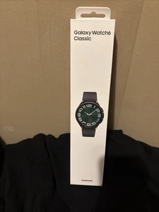 NEW Samsung Galaxy Watch6 Classic Smartwatch 47mm Watch 6 Bluetooth Only - Photo 1 sur 8