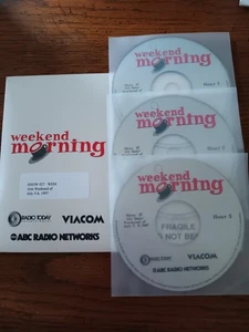 Weekend Morning - Show #27 3 Hour CD Set 3CDs   July 5-6  1997. MINT Not Played - Bild 1 von 4
