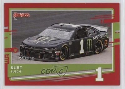 2021 Panini Donruss NASCAR Cars Red /299 Kurt Busch #41 - Image 1 of 2