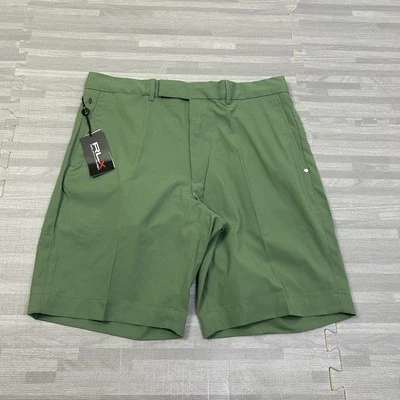 Шорты для гольфа RLX Ralph Lauren Performance классические 9 дюймов мужские размер 32 зеленые 98 долл. США - Изображение 1 из 4