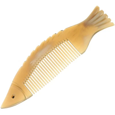 Delicate Comb Hair Peigne Cheveux Corne À Barbe Des Femmes - Photo 1/4