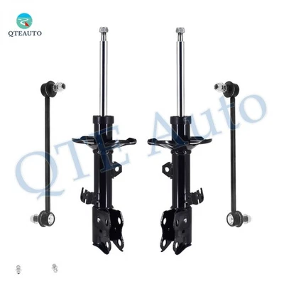 Juego de 4 barras estabilizadoras delanteras de suspensión de enlace puntal para Pontiac Vibe L4 2009 2010 1,8 L Foto 1 de 4