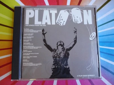 Platoon (Original Motion Picture Soundtrack) ~ (CD, Atlantic – 7 81742-2) — 第 1/4 张图片