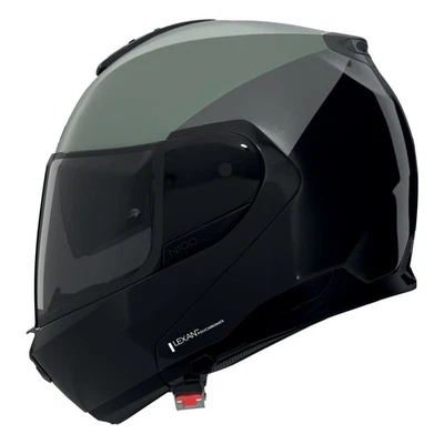 Flip-Up Helmet Nolan N100-6 V. SPECIALE 356 Verde grigio/Nero/Antracite Foto 1 de 4