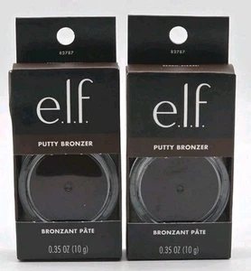 2X e.l.f. Cosmetics Putty Bronzer 82787 Beach Please 10g Each - Picture 1 of 4