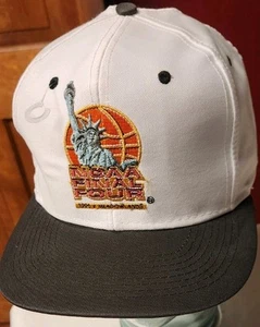 1996 NCAA Final Four March Madness Meadowlands Snapback Hat Logo 7 Vintage NEW - Picture 1 of 8