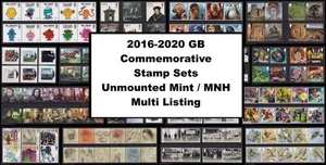 2016-2020 GB Commemorative Stamp Sets UM MNH - Multi Listing - Picture 1 of 66