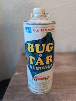 Винтажное средство для удаления жуков и смол из черепахового воска б/у более половины полного 16 жидк. унций - Изображение 1 из 2