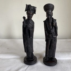 Two Vintage Chinese Resin Figures  - Picture 1 of 7