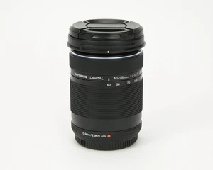 Olympus M.Zuiko Digital ED 40-150mm f/4-5.6 R MFT Telezoomobjektiv (schwarz) - Bild 1 von 7