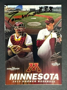 Minnesota Gophers 2013 firmado: Tom Windle - Imagen 1 de 1
